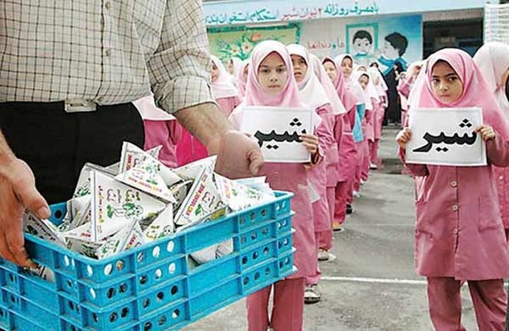 شیر مدارس دوباره به سفره دانش‌آموزان بازمی‌گردد