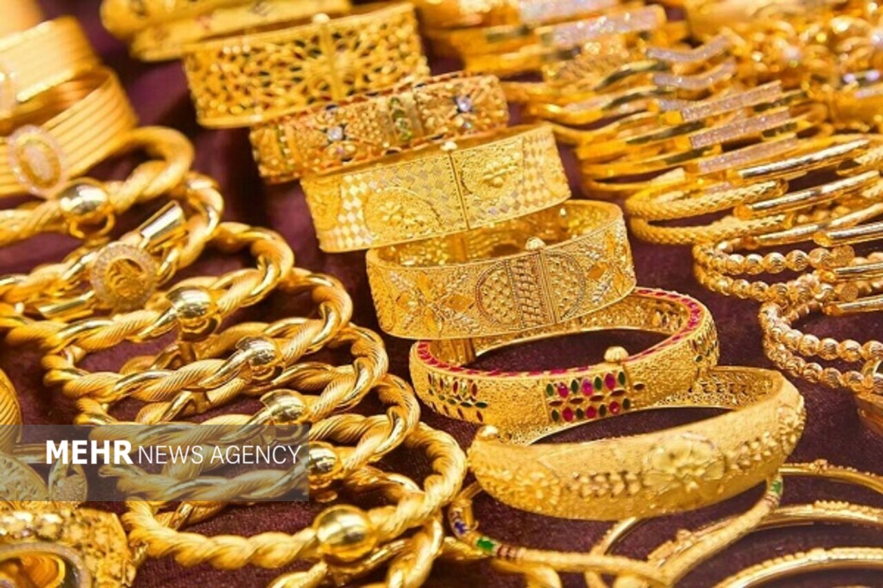 قیمت طلا در کف