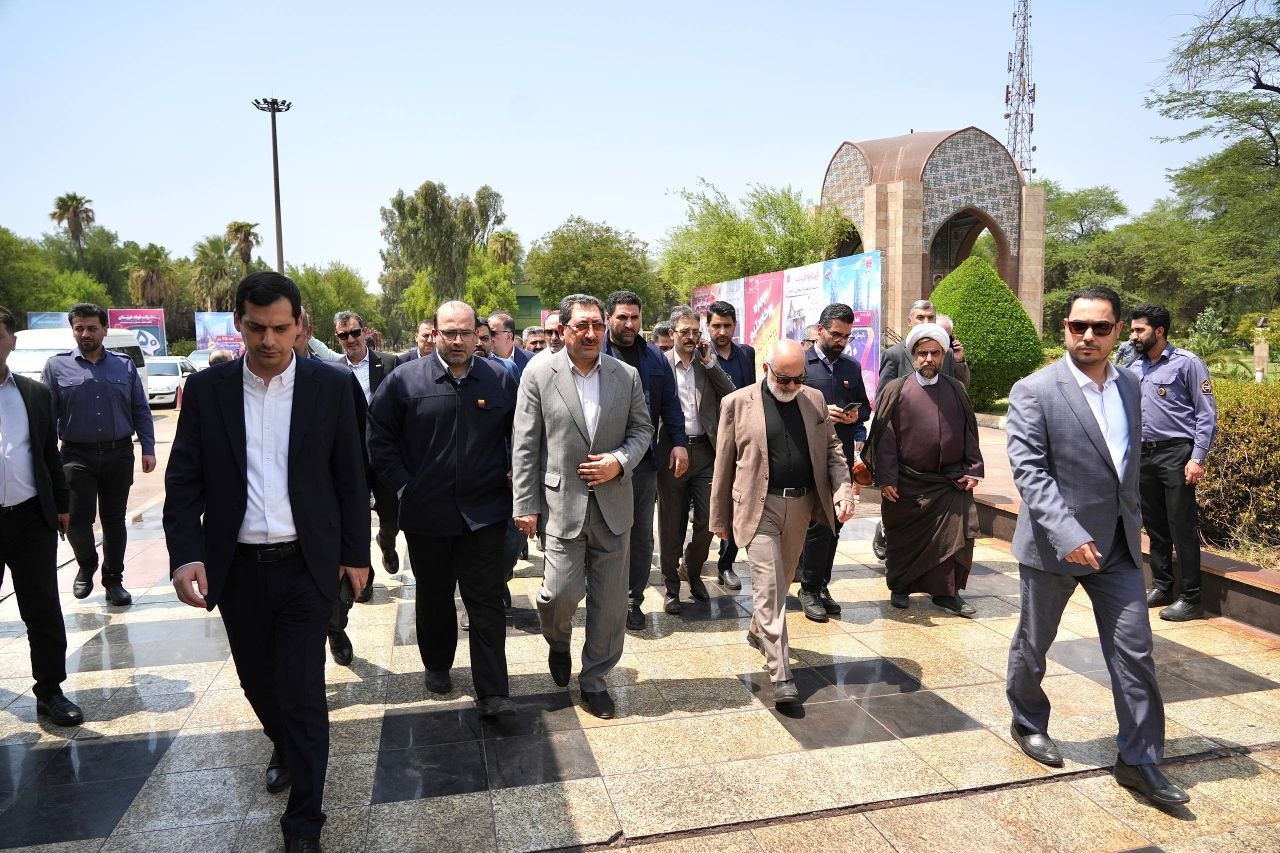 مهمترین صحبت های وزیر صمت در بازدید از شرکت فولاد خوزستان