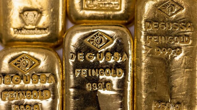 کاهش قیمت طلا در بازار جهانی